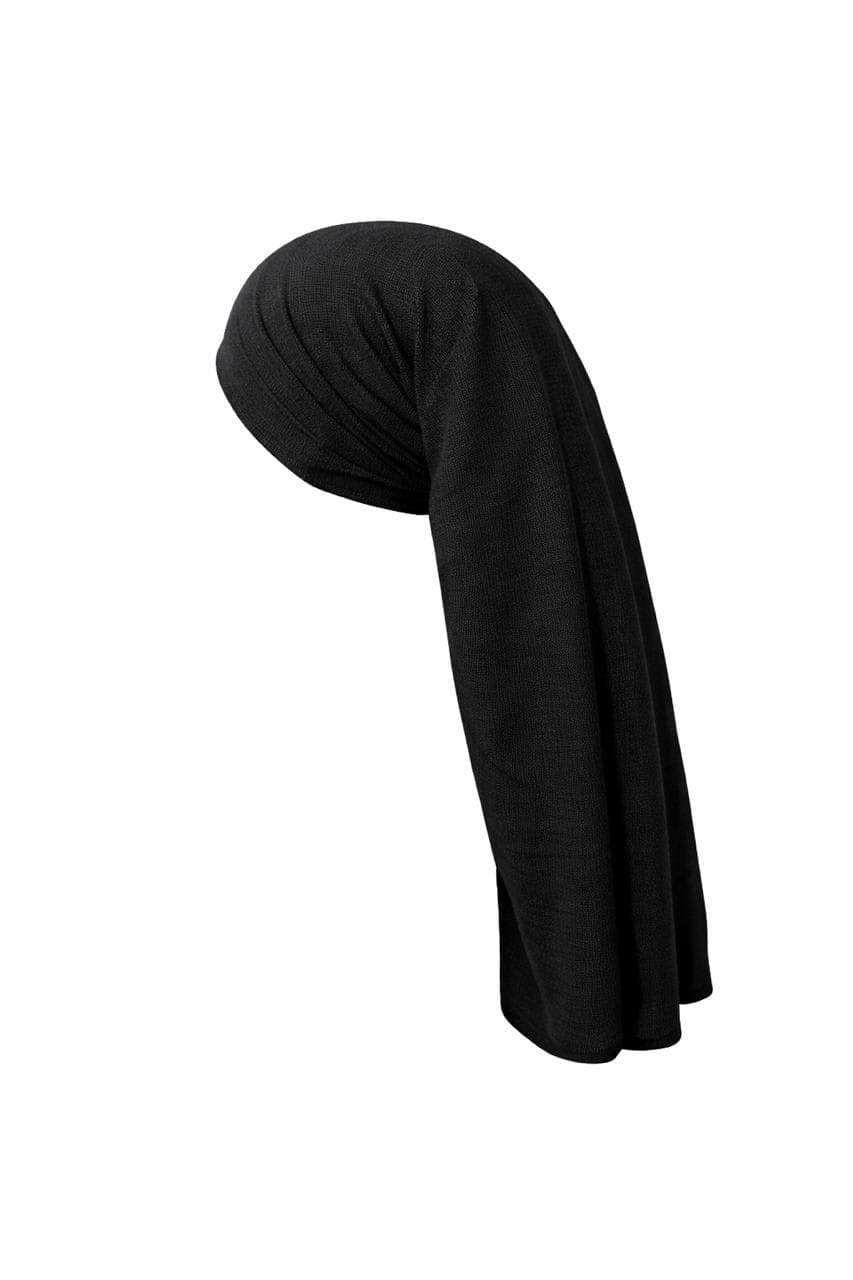 BALACLAVA NEGRO CUBRE CABELLO — imagen 1