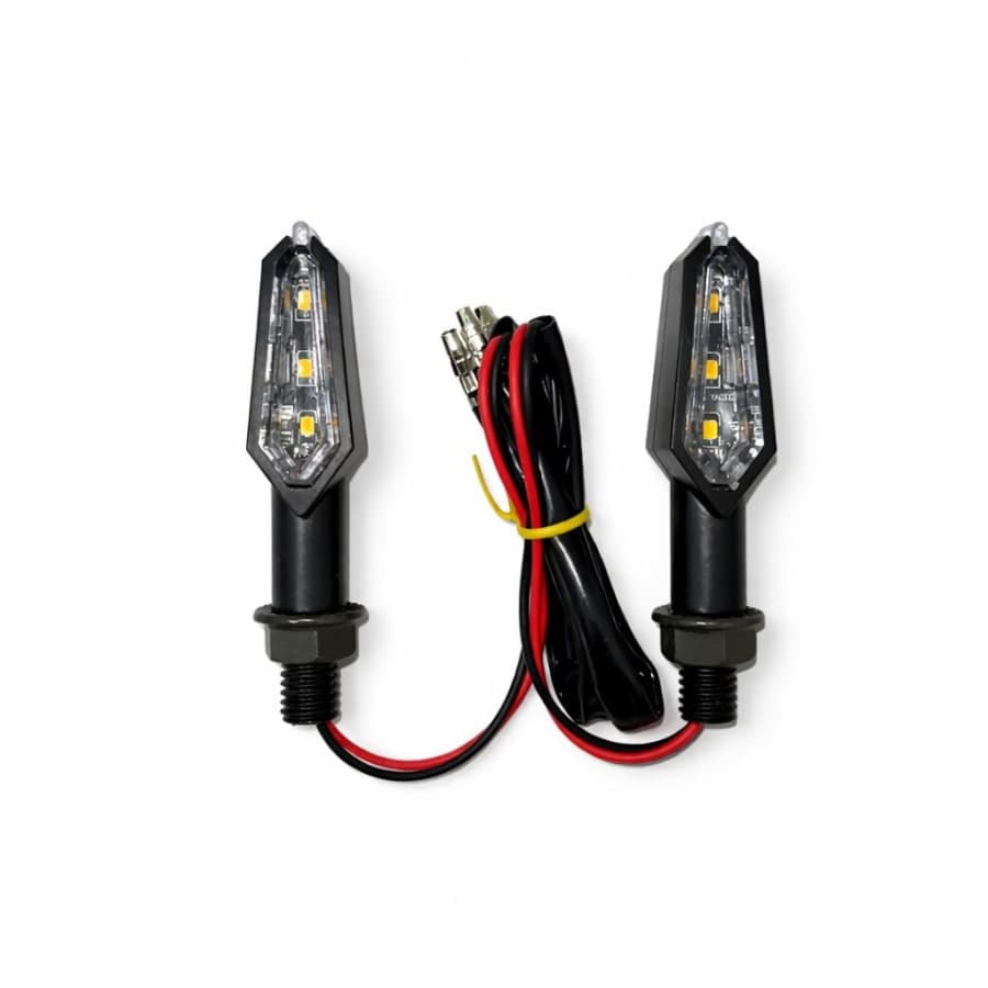 DIRECCIONALES LED NARANJA DOBLE PANTALLA (PAR) — imagen 1
