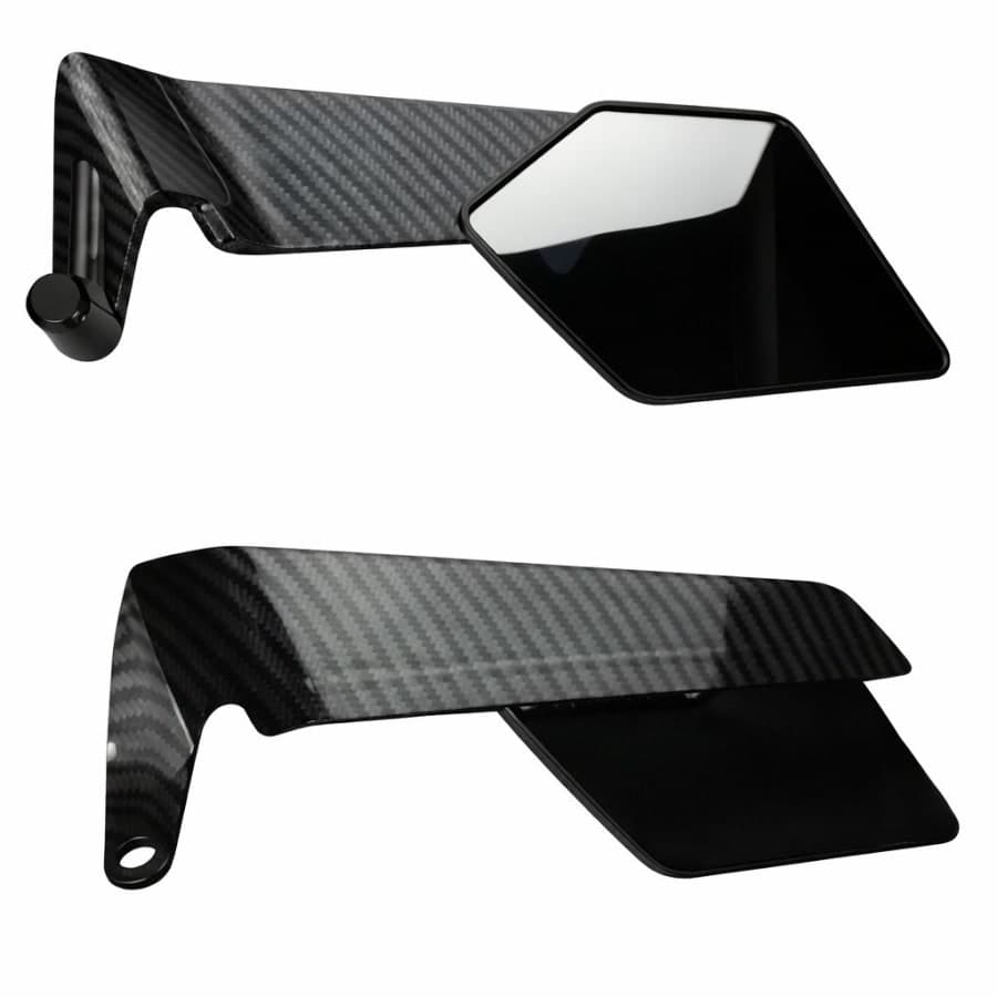ESPEJO STEALTH MAX CARBONO — imagen 1